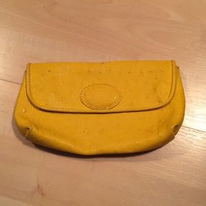 Yellow Mini Clutch Bag